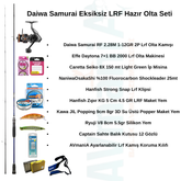 Daiwa Samurai Eksiksiz LRF Hazır Olta Seti